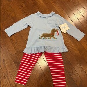 NWT Bailey Boys Tunic Legging Set